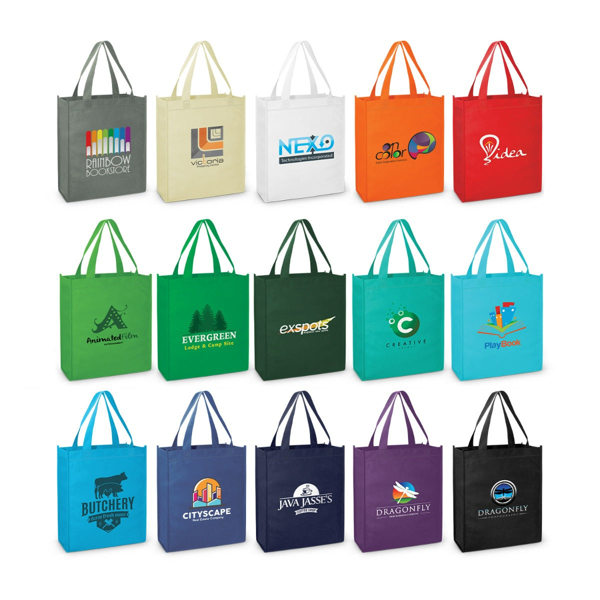 Avis Medium Non Woven Tote Bags