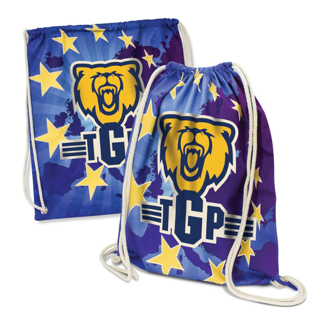 Diego Campus Cotton Drawstring Bags