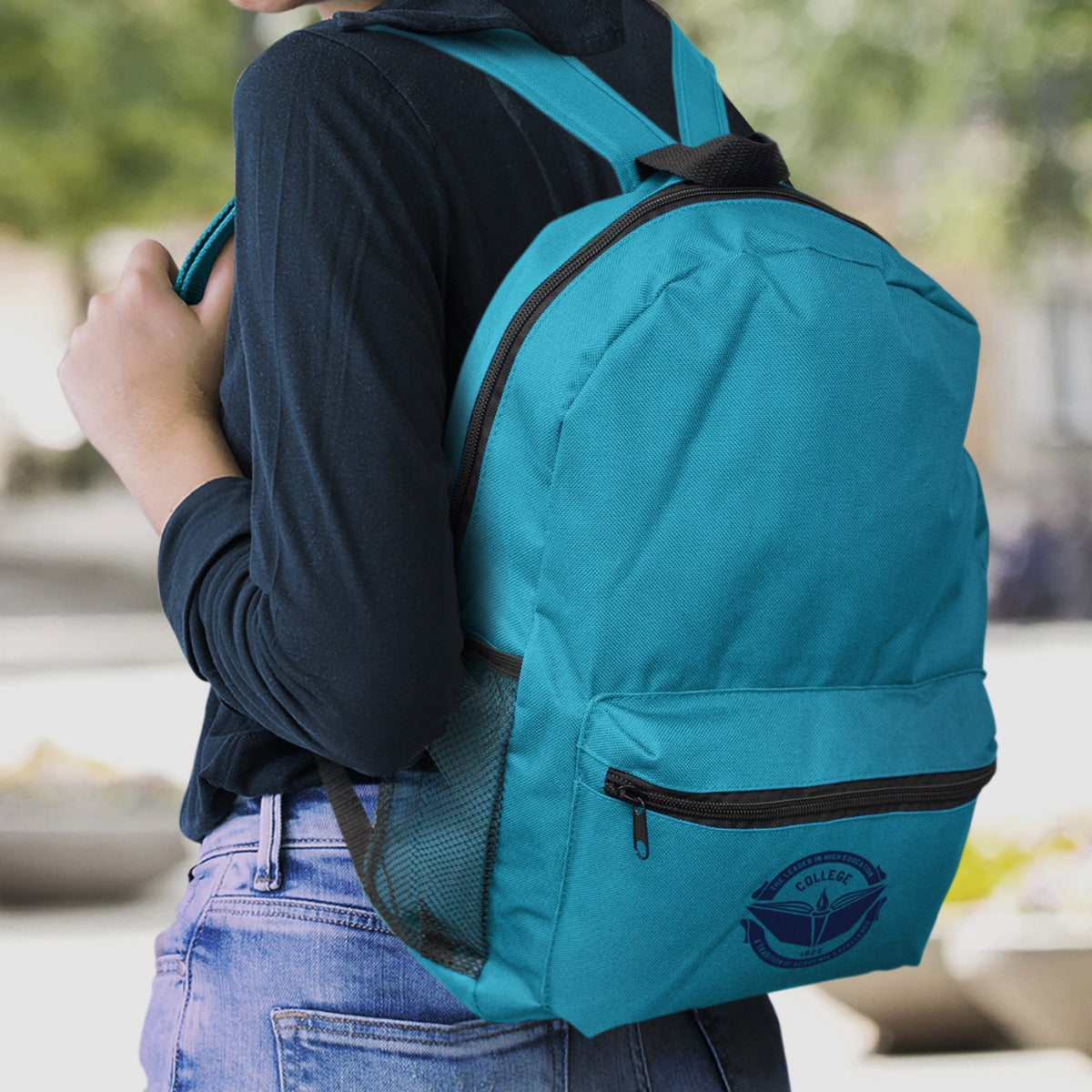 Nylax Backpacks With Bottle Holder