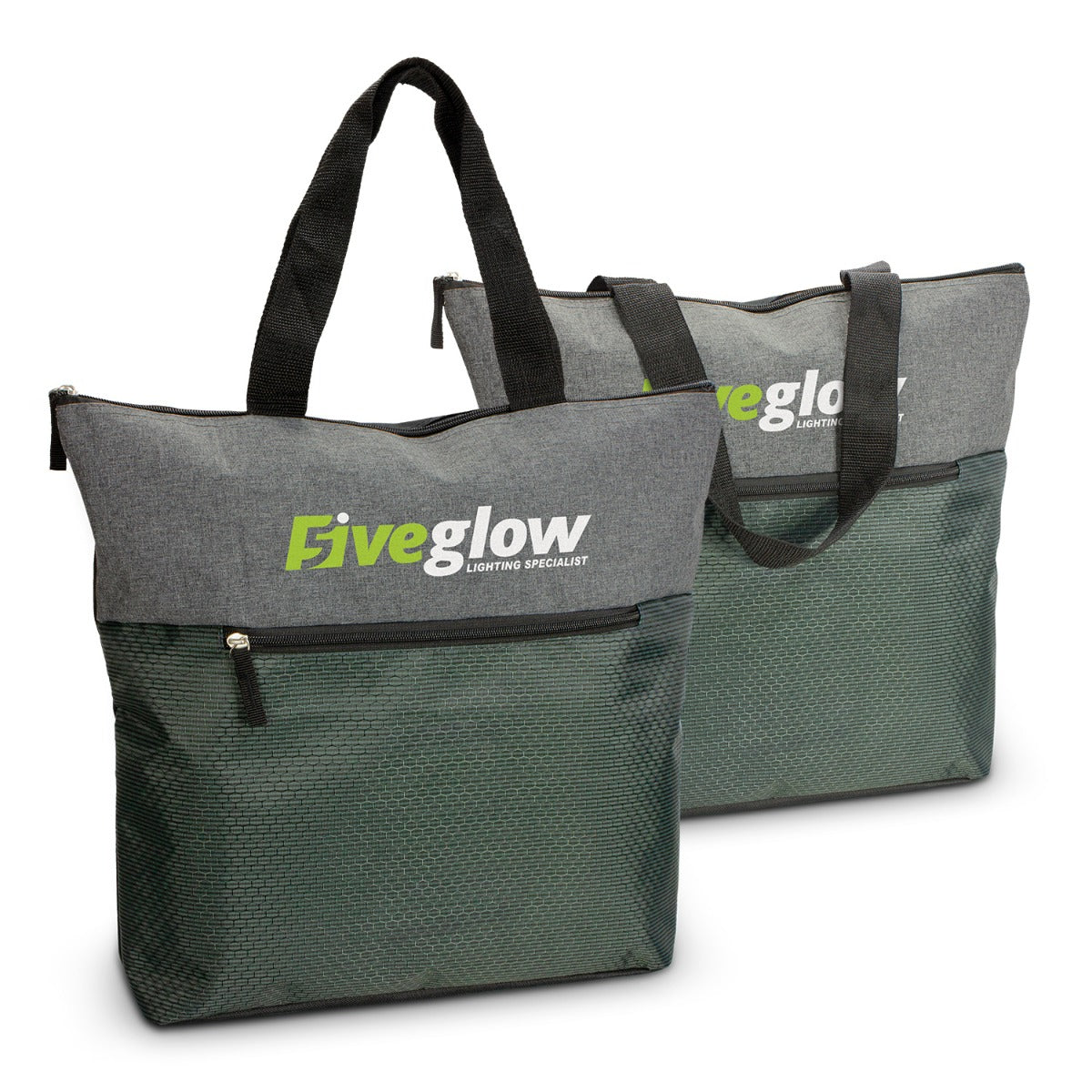 Swag Polyester Tote Bags With Front Pocket