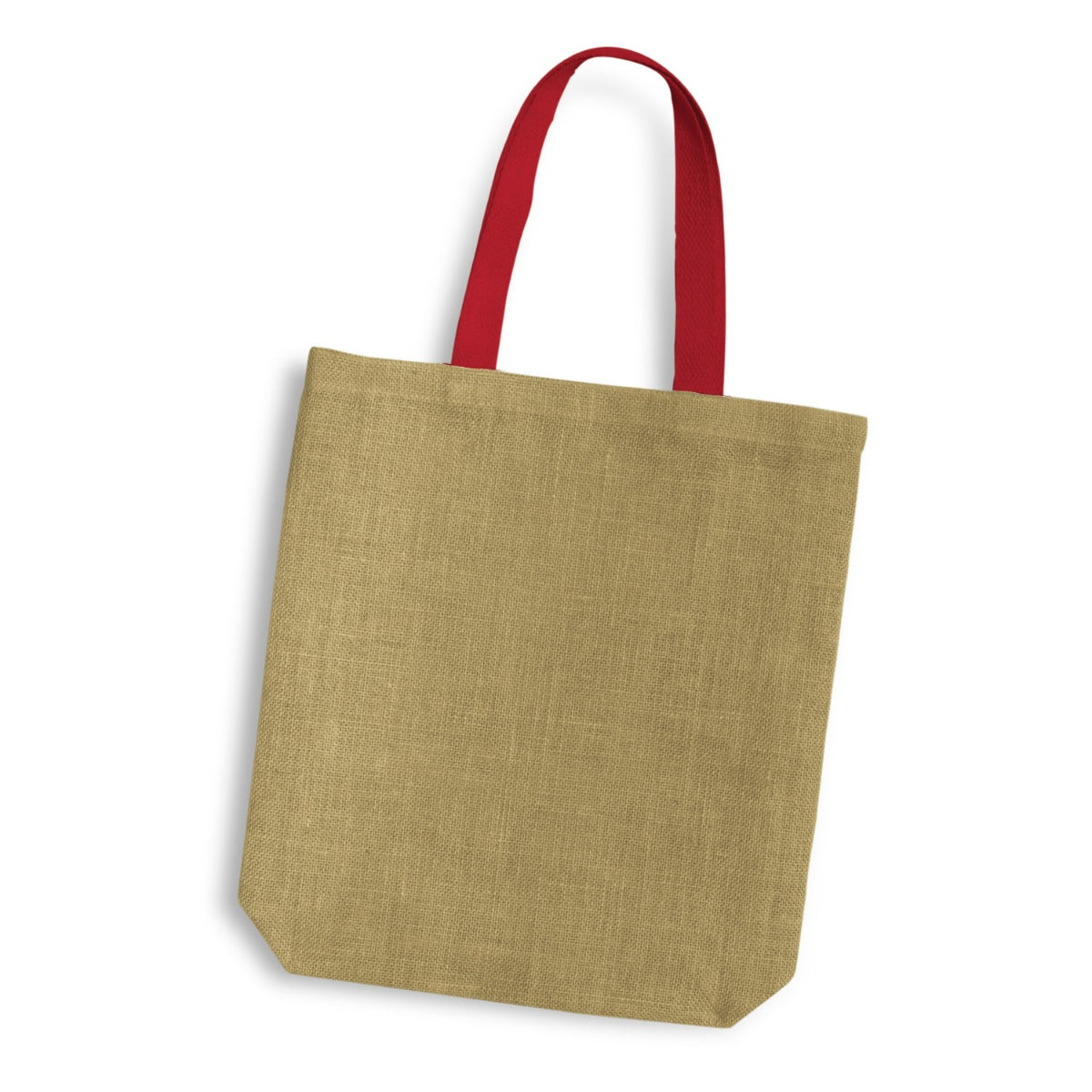 Trixie Jute Tote Bags - Coloured Handles