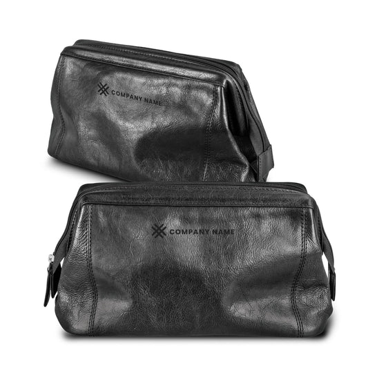 Pierre Cardin Leather Toiletry Bags