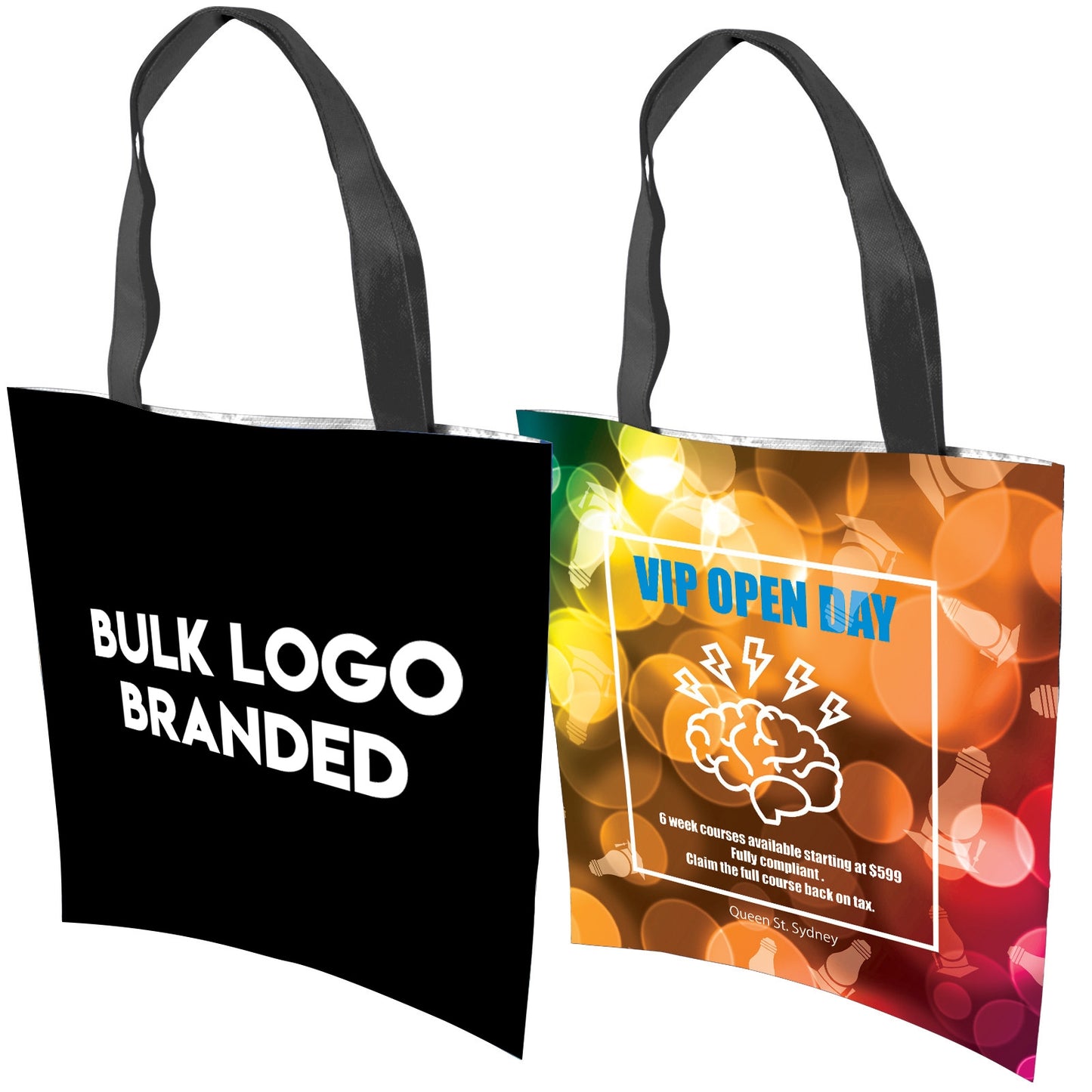 Thin Non Woven Event Totes