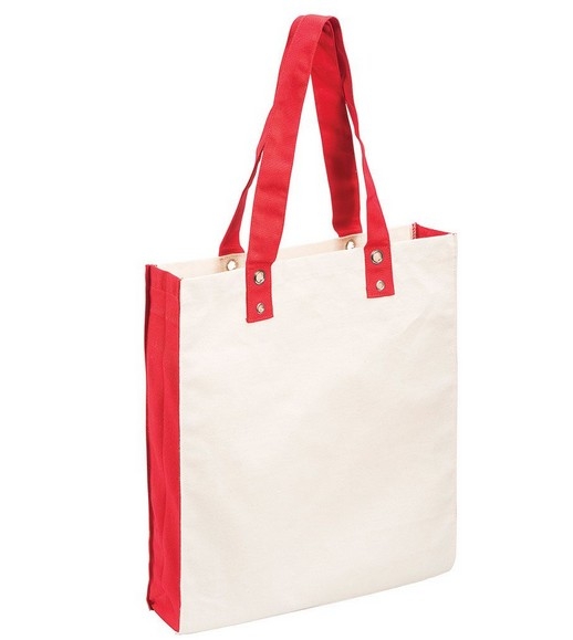 Canvas Circle Studded Promo Totes